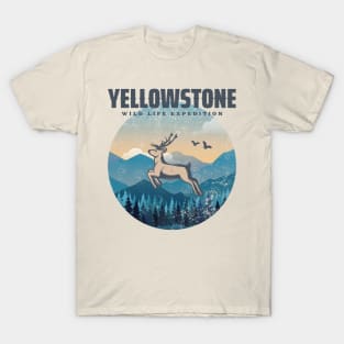 Yellowstone Exclusive Wyoming Snow Lovers T-Shirt